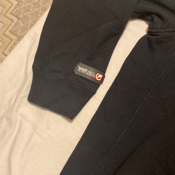 ECKO UNLIMITED MENS FULL ZIP HOODIE SIZE 2X-LARGE COLOR BLACK - Picture 4 of 11